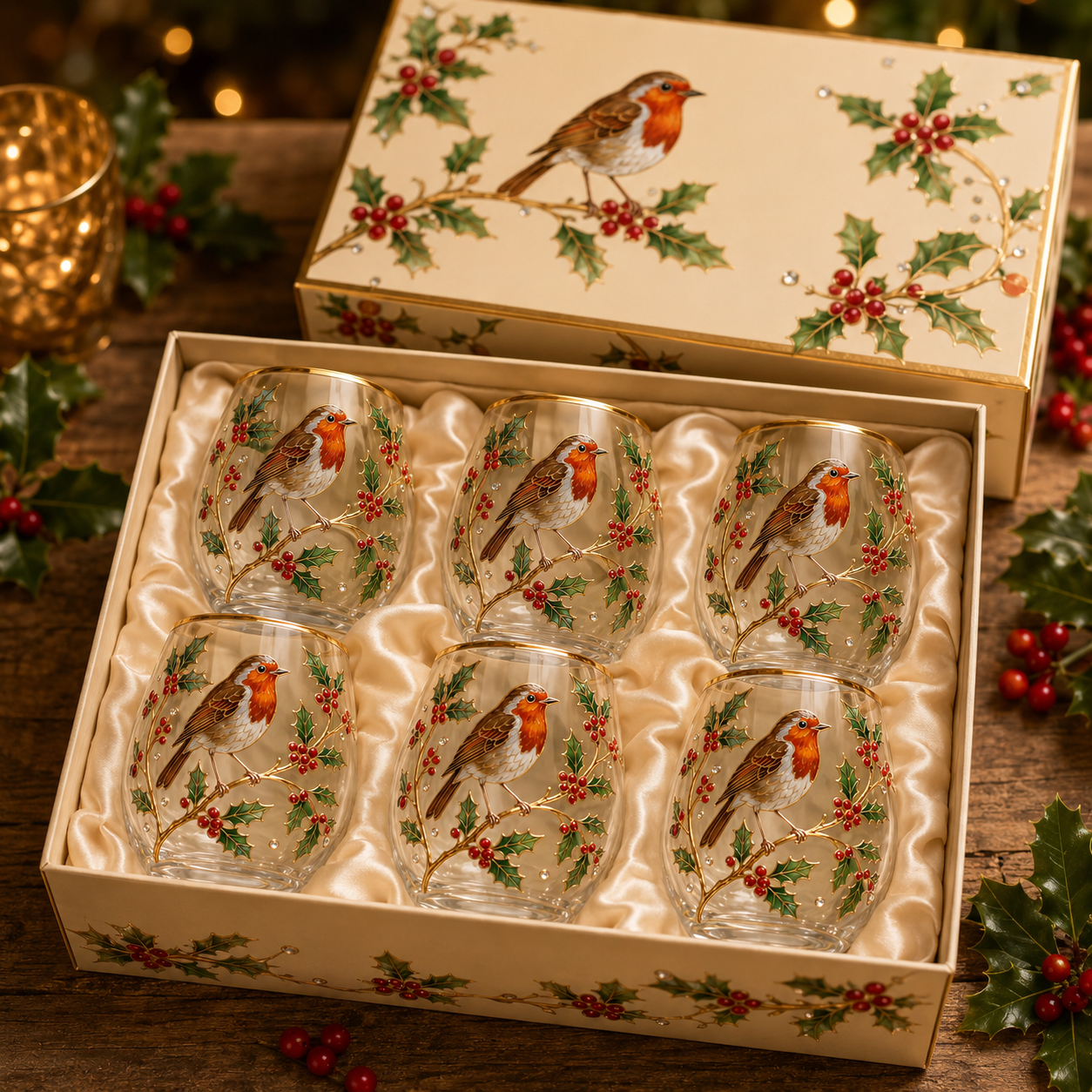 Robin Garden Bliss Glass Cup