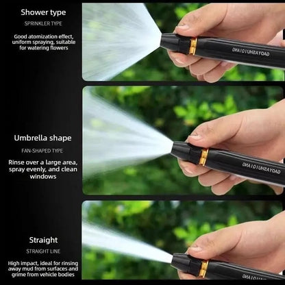 High-Pressure Water Spray Nozzle for Car Cleaning and Garden Use