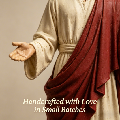 ✝️ Handcrafted Jesus Christ Collectible Figure – A Sacred Father’s Day Gift of Faith & Love