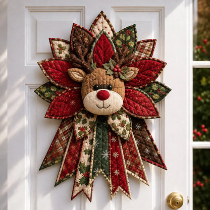 🎄 Quilted Christmas Door Hanging DIY Sewing Kit | Handmade Holiday Home Decor