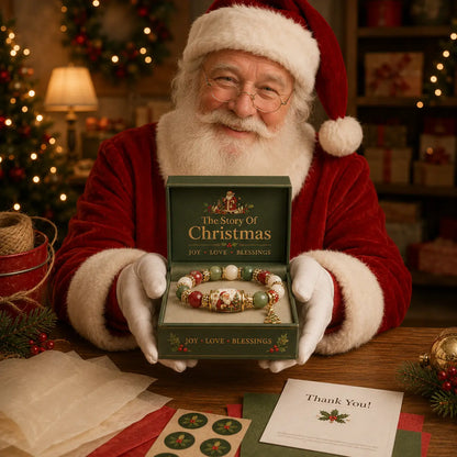 🎅 Santa Christmas Magic Bracelet – 2026 Limited Edition Holiday Keepsake
