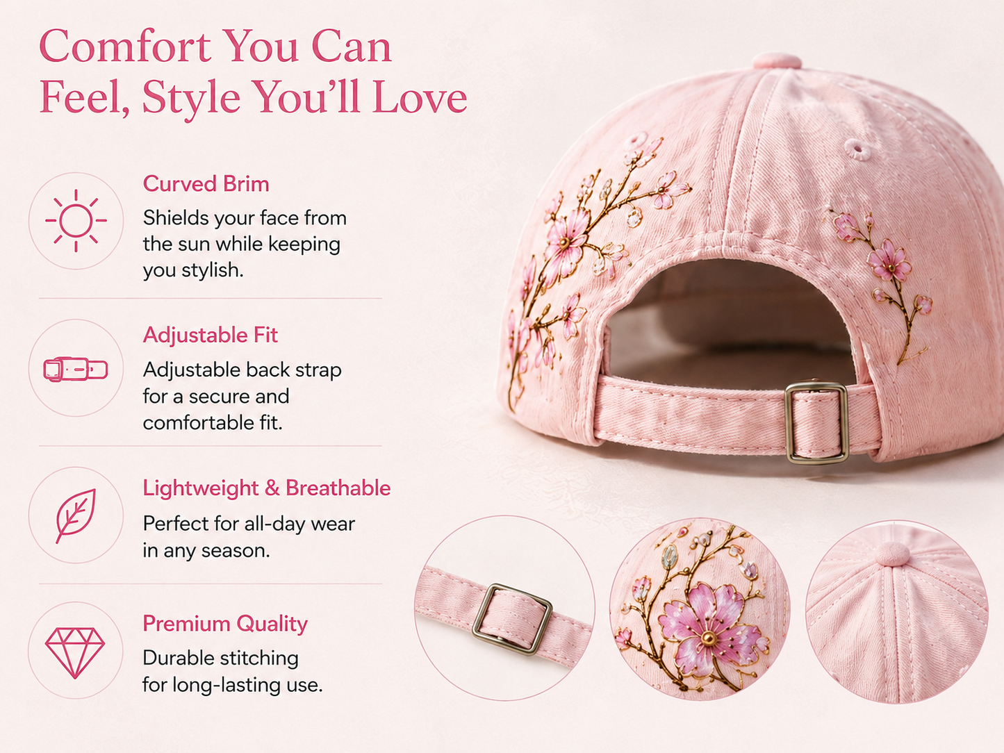 🌸🌿2026 Garden Morning Baseball Cap
