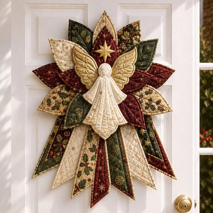 🎄 Quilted Christmas Door Hanging DIY Sewing Kit | Handmade Holiday Home Decor