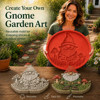 🌻 Reusable Garden Art Mold – Create Unique Stepping Stones for Your Garden