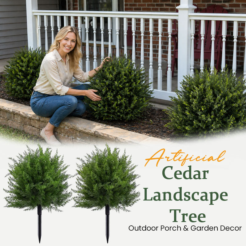 Outdoor/Indoor UV Resistant & Waterproof Artificial Cedar Landscape Tree