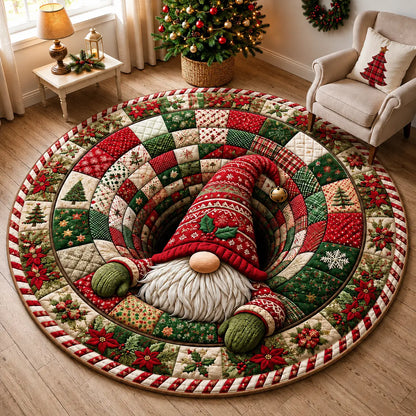 🎄Christmas 3D Optical Illusion Area Rug – Soft Festive Holiday Floor Decor