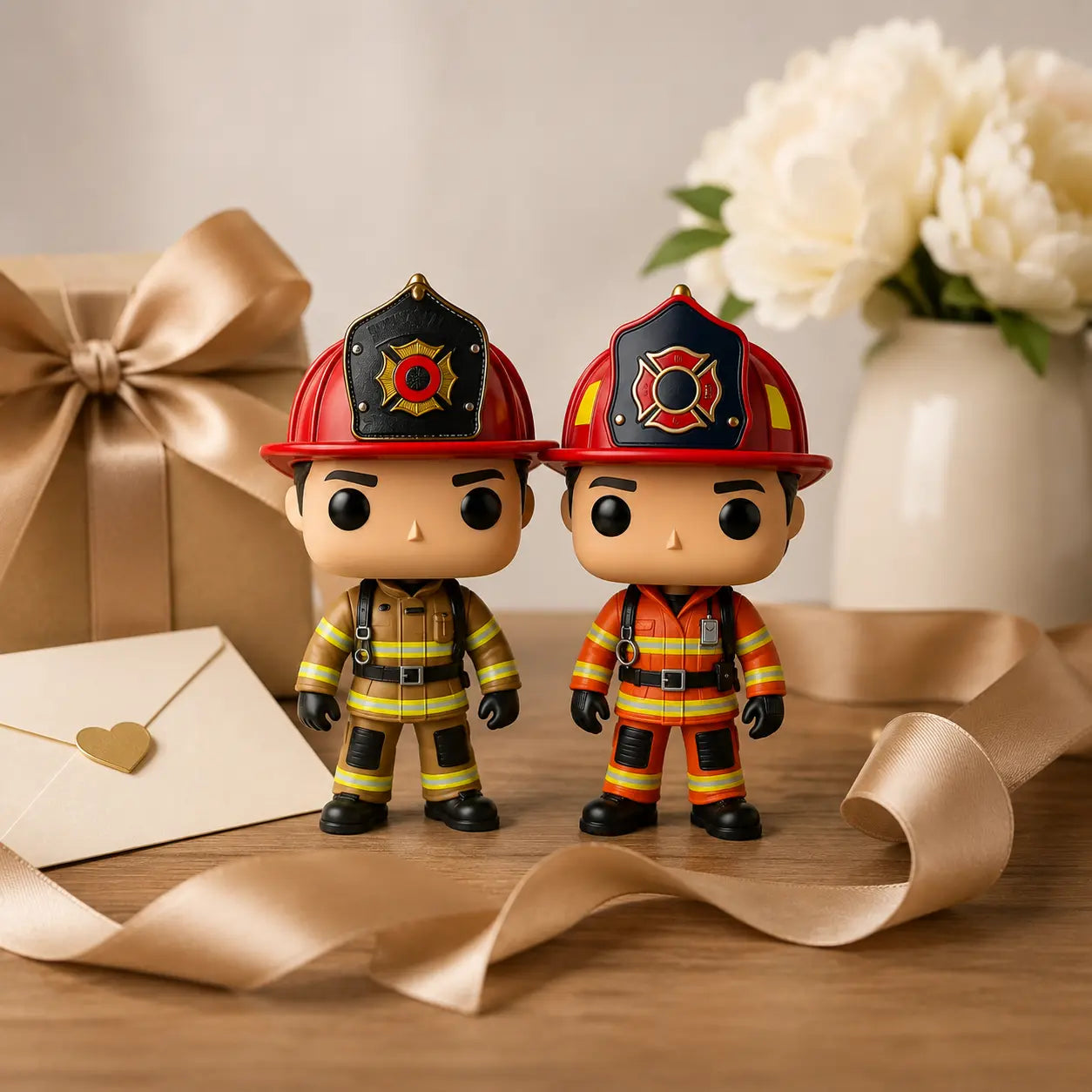 Firefighter Hero Collectible Figurine – Firefighter-Inspired Desk Decor & Meaningful Gift