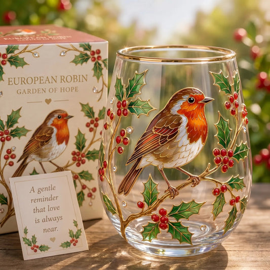 Robin Garden Bliss Glass Cup