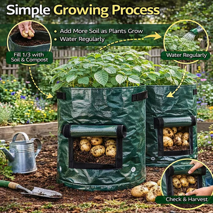 Easy Harvest Grow Bags 🥔-7/10 Gallon