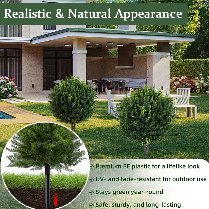 Outdoor/Indoor UV Resistant & Waterproof Artificial Cedar Landscape Tree