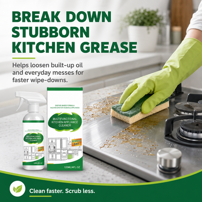 3-in-1 Heavy Duty Kitchen Degreaser & Sanitizer Spray