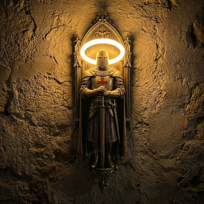 🛡️ Medieval Knight Wall Sconce