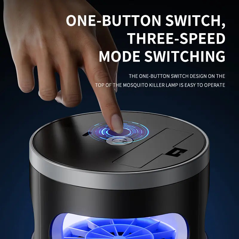 Indoor Insect Trap with Light & Suction
