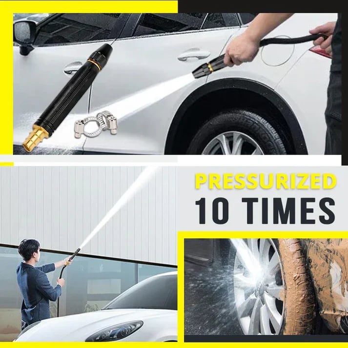 High-Pressure Water Spray Nozzle for Car Cleaning and Garden Use
