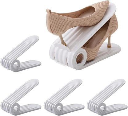Space-Saving Adjustable Shoe Stacker – Organize Your Shoes Effortlessly