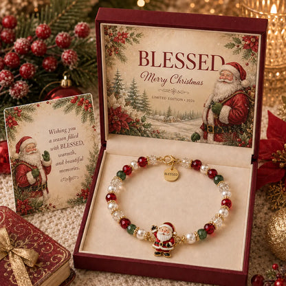 🎄 Limited Edition Christmas Meaning Bracelet Set | Holiday Keepsake Gift Jewelry