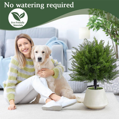 Outdoor/Indoor UV Resistant & Waterproof Artificial Cedar Landscape Tree