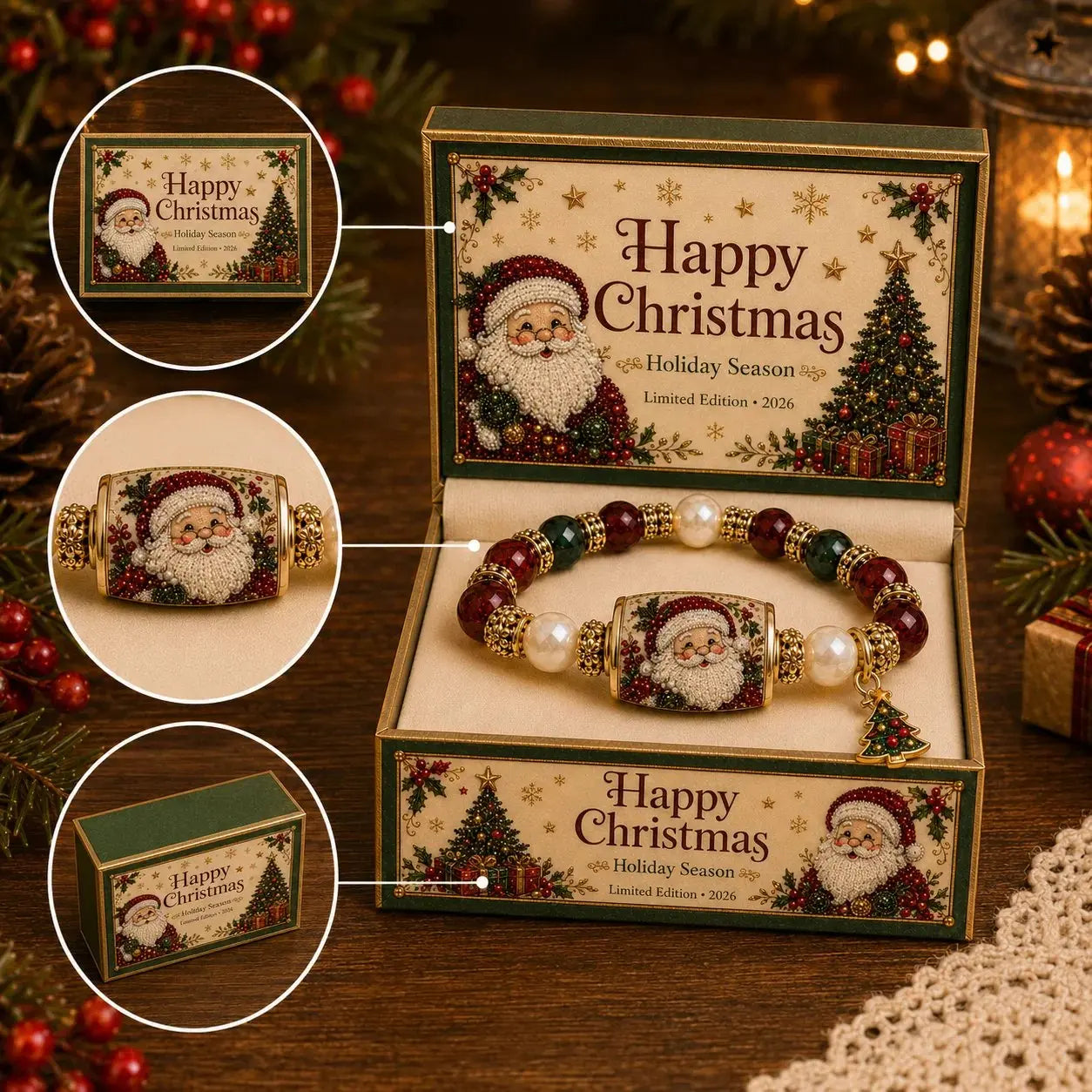 🎄 Limited Edition Christmas Magic Bracelet Collection | Holiday Gift Jewelry