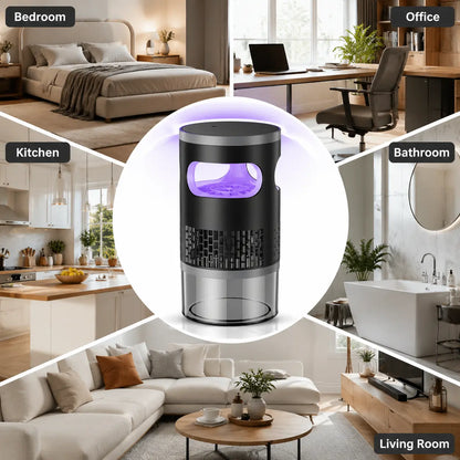 Indoor Insect Trap with Light & Suction