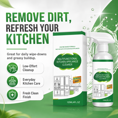 3-in-1 Heavy Duty Kitchen Degreaser & Sanitizer Spray