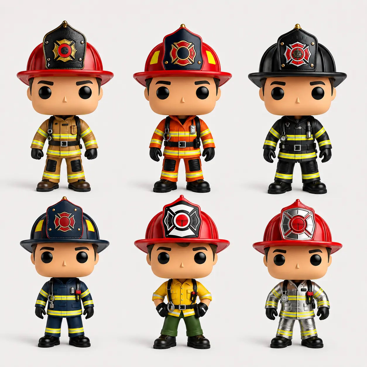 Firefighter Hero Collectible Figurine – Firefighter-Inspired Desk Decor & Meaningful Gift