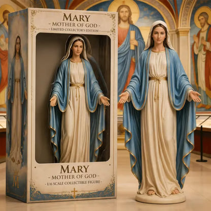✝️Handcrafted Virgin Mary Collectible Figure – A Sacred Keepsake of Faith & Grace