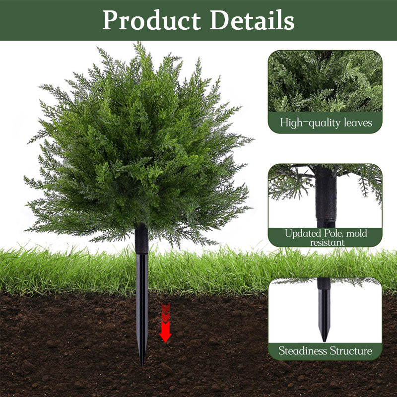 Outdoor/Indoor UV Resistant & Waterproof Artificial Cedar Landscape Tree