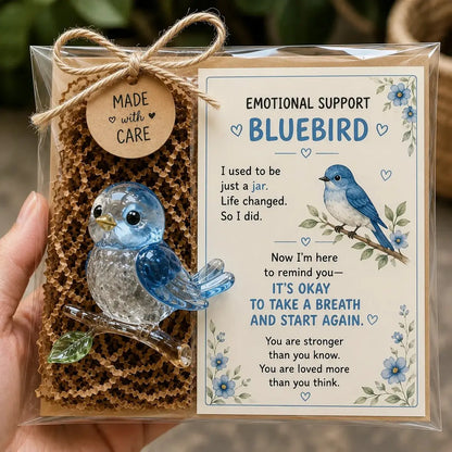 💌 Emotional Support Animal Gift Set – Cute Comfort Keepsake with Card
