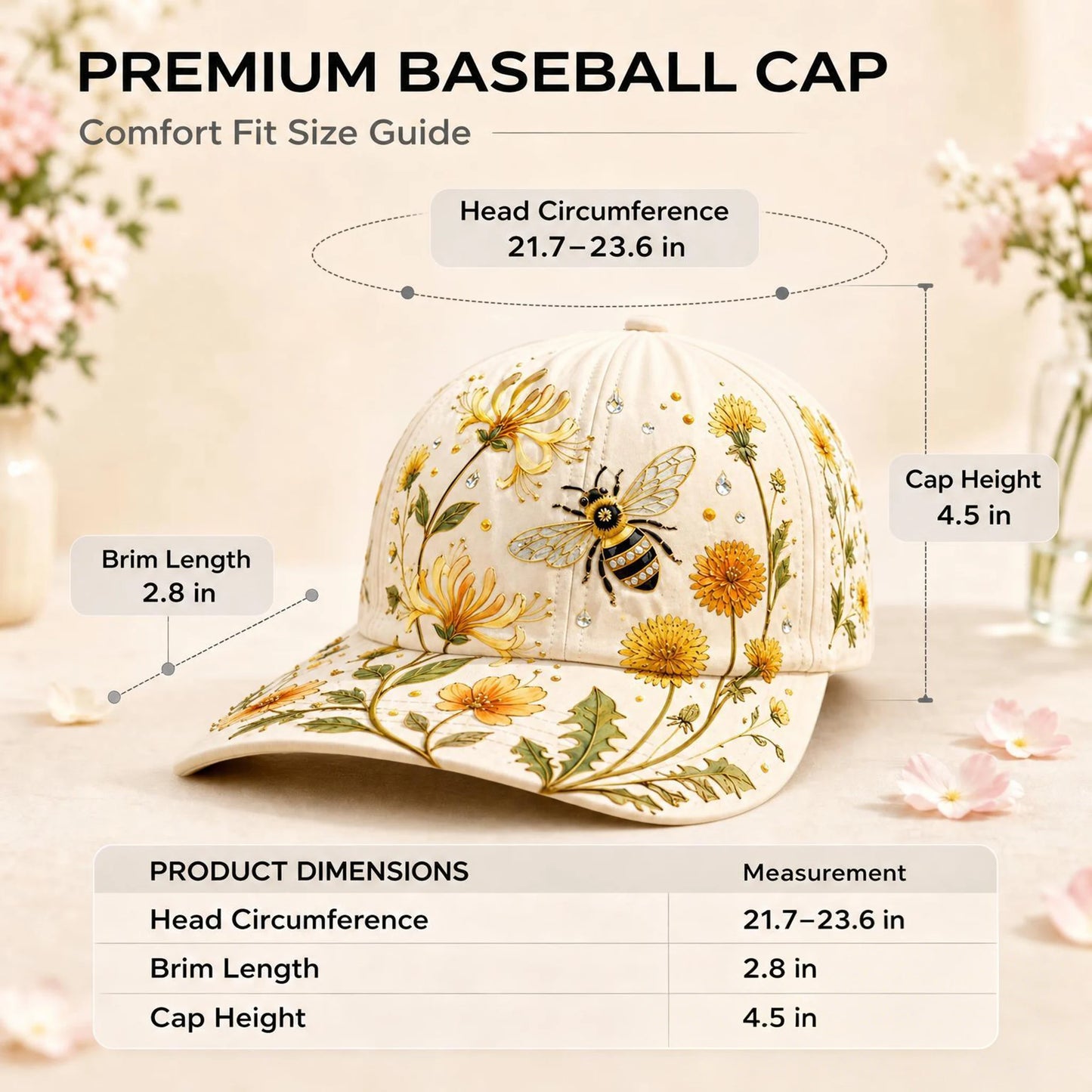 🌸🌿2026 Garden Morning Baseball Cap