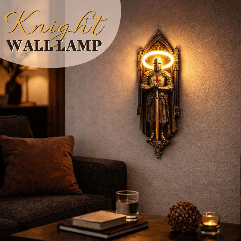 🛡️ Medieval Knight Wall Sconce