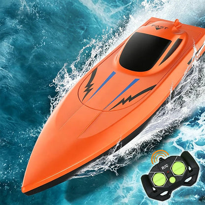 Dual-Motor High-Speed Remote Control Racing Boat