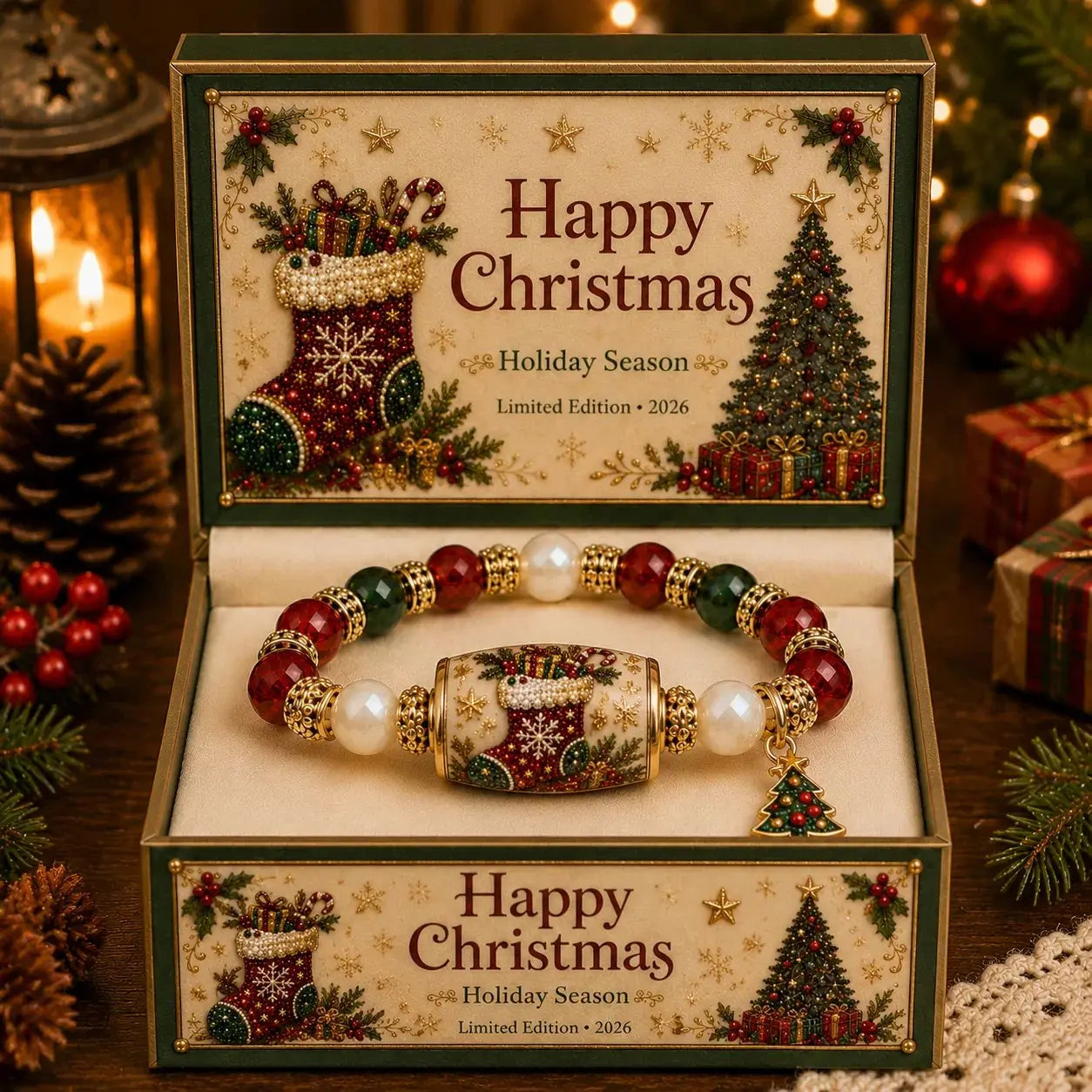 🎄 Limited Edition Christmas Magic Bracelet Collection | Holiday Gift Jewelry