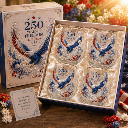 250 Years of Freedom Glass Cup