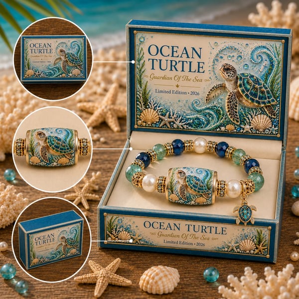 💥 Last Day 49% OFF – 🌊 Ocean Guardian Bracelet Collection