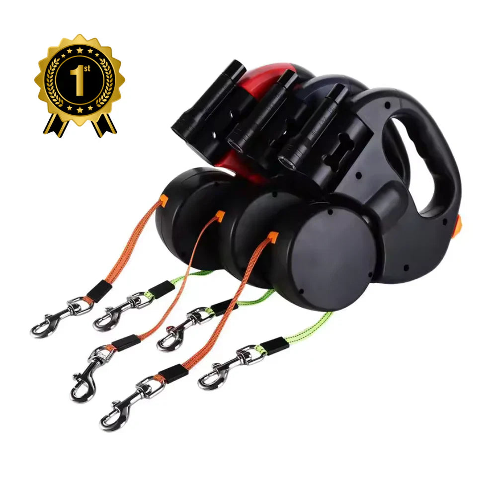 Tangle-Free Dual Dog Leash