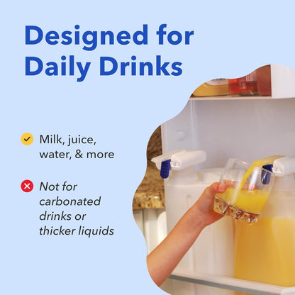 🚰 Automatic Drink Dispenser – One-Handed Pour, Zero Mess!