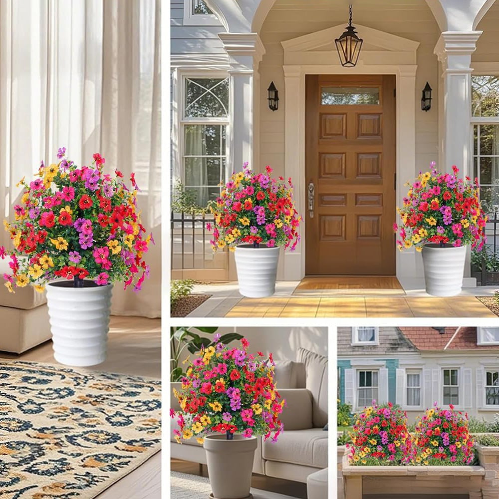 Outdoor/Indoor UV Resistant & Waterproof Artificial Flower Decor