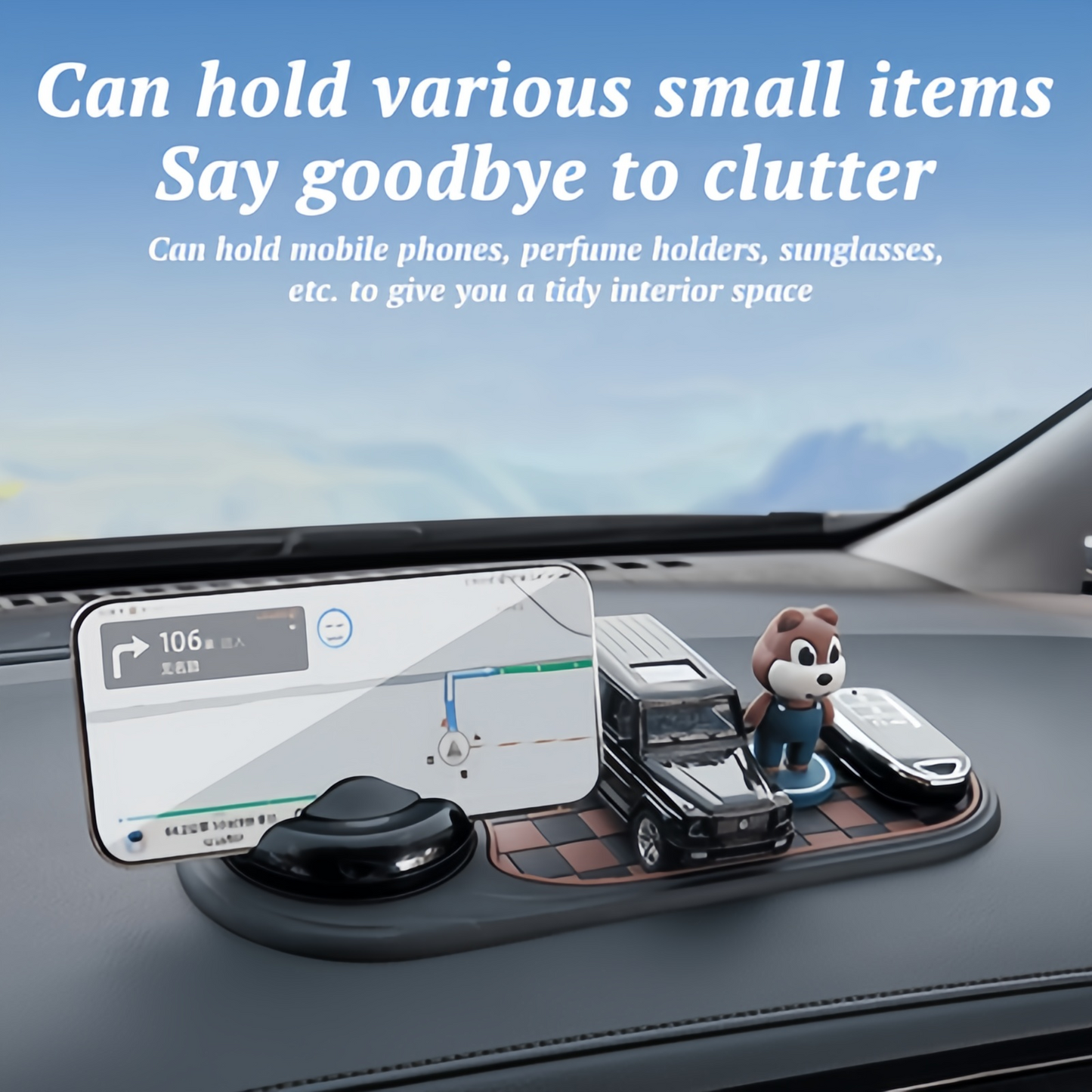 Anti-Slip Mat Solves Every Driver's Biggest Frustration