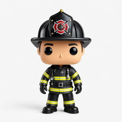 Firefighter Hero Collectible Figurine – Firefighter-Inspired Desk Decor & Meaningful Gift