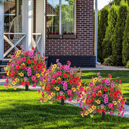 Outdoor/Indoor UV Resistant & Waterproof Artificial Flower Decor