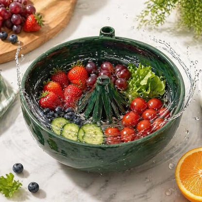 Self Spinning Berry Washing Bowl
