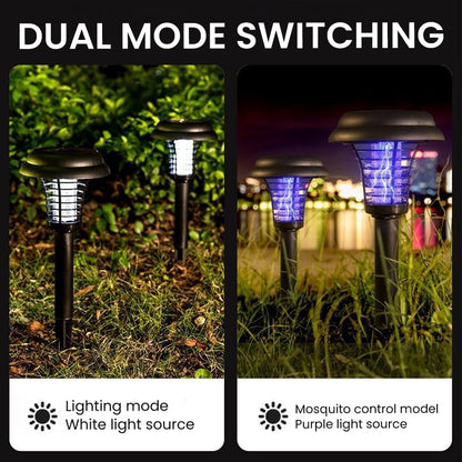 Solar Mosquito Zapper Stake Light – UV Bug Zapper & Garden Pathway Lamp